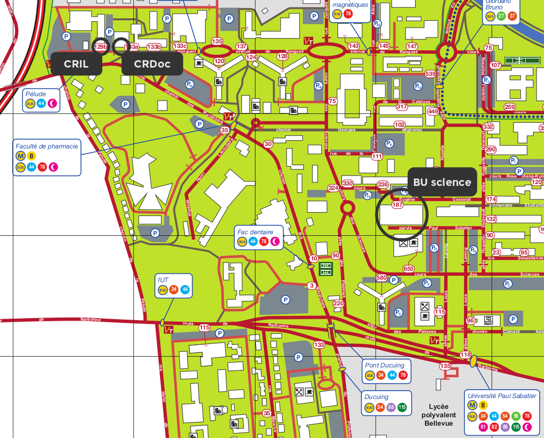 Quelques ressources documentaires du campus